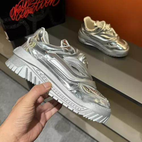 Cheap Versace Casual Shoes For Men #1381391 Replica Wholesale [$88.00 USD] [ITEM#1381391] on Replica Versace Casual Shoes