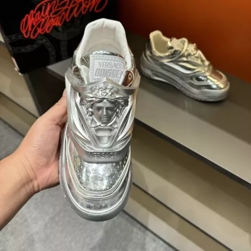 Cheap Versace Casual Shoes For Men #1381391 Replica Wholesale [$88.00 USD] [ITEM#1381391] on Replica Versace Casual Shoes