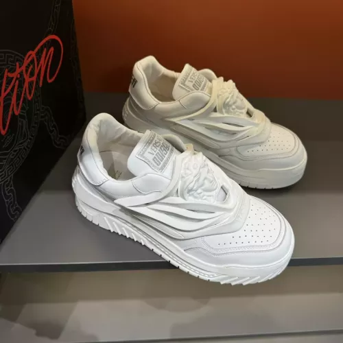 Cheap Versace Casual Shoes For Men #1381393 Replica Wholesale [$88.00 USD] [ITEM#1381393] on Replica Versace Casual Shoes