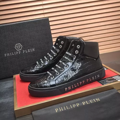 Philipp Plein PP High Tops Shoes For Men #1381451