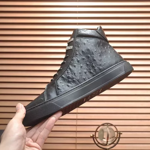 Cheap Philipp Plein PP High Tops Shoes For Men #1381456 Replica Wholesale [$92.00 USD] [ITEM#1381456] on Replica Philipp Plein PP High Tops Shoes