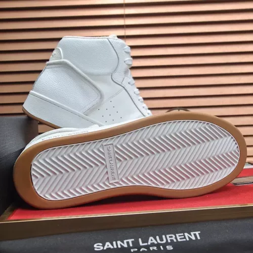 Cheap Yves Saint Laurent YSL High Tops Shoes For Men #1381461 Replica Wholesale [$100.00 USD] [ITEM#1381461] on Replica Yves Saint Laurent YSL High Tops Shoes