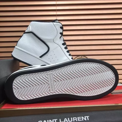 Cheap Yves Saint Laurent YSL High Tops Shoes For Men #1381463 Replica Wholesale [$100.00 USD] [ITEM#1381463] on Replica Yves Saint Laurent YSL High Tops Shoes