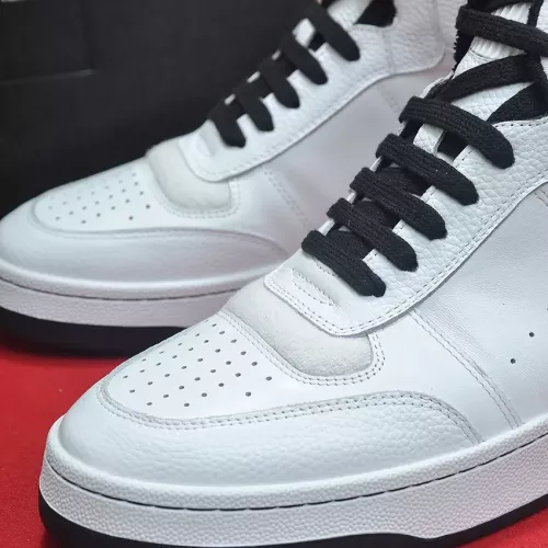 Cheap Yves Saint Laurent YSL High Tops Shoes For Men #1381463 Replica Wholesale [$100.00 USD] [ITEM#1381463] on Replica Yves Saint Laurent YSL High Tops Shoes