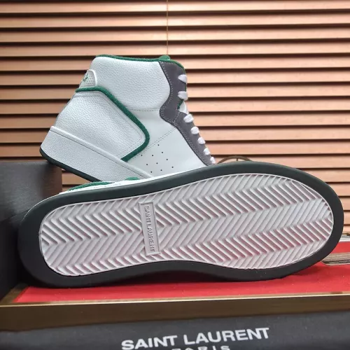 Cheap Yves Saint Laurent YSL High Tops Shoes For Men #1381464 Replica Wholesale [$100.00 USD] [ITEM#1381464] on Replica Yves Saint Laurent YSL High Tops Shoes