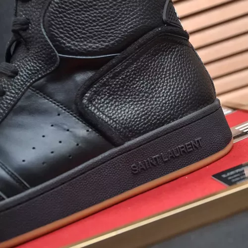 Cheap Yves Saint Laurent YSL High Tops Shoes For Men #1381465 Replica Wholesale [$100.00 USD] [ITEM#1381465] on Replica Yves Saint Laurent YSL High Tops Shoes