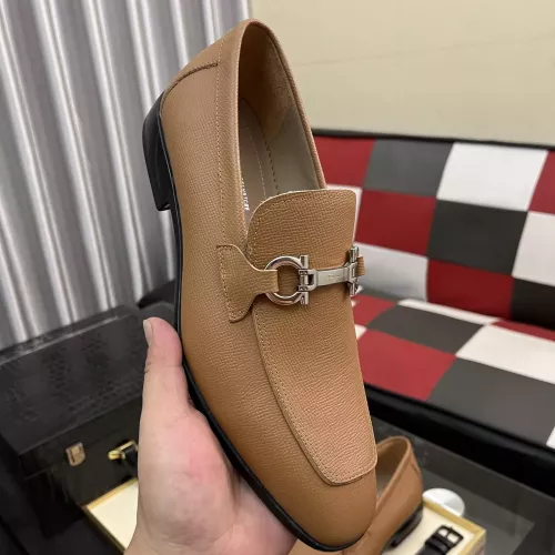 Cheap Salvatore Ferragamo Leather Shoes For Men #1381466 Replica Wholesale [$108.00 USD] [ITEM#1381466] on Replica Salvatore Ferragamo Leather Shoes
