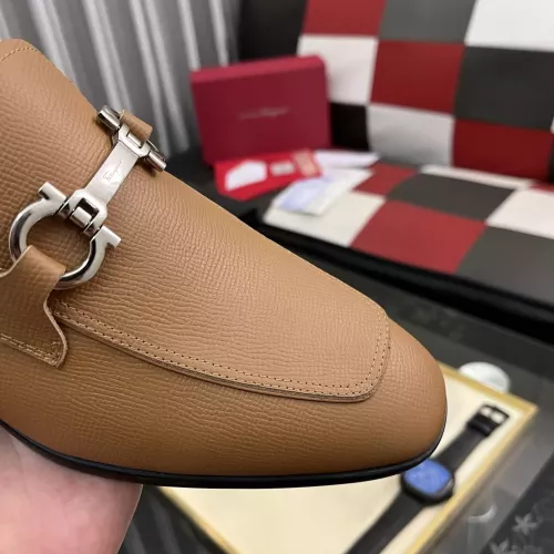 Cheap Salvatore Ferragamo Leather Shoes For Men #1381466 Replica Wholesale [$108.00 USD] [ITEM#1381466] on Replica Salvatore Ferragamo Leather Shoes