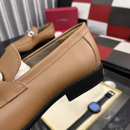 Cheap Salvatore Ferragamo Leather Shoes For Men #1381466 Replica Wholesale [$108.00 USD] [ITEM#1381466] on Replica Salvatore Ferragamo Leather Shoes