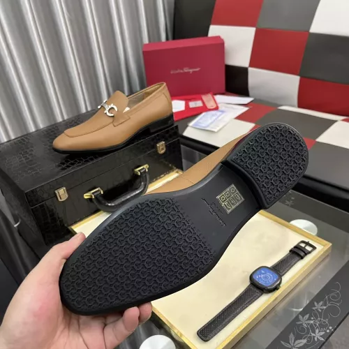 Cheap Salvatore Ferragamo Leather Shoes For Men #1381466 Replica Wholesale [$108.00 USD] [ITEM#1381466] on Replica Salvatore Ferragamo Leather Shoes