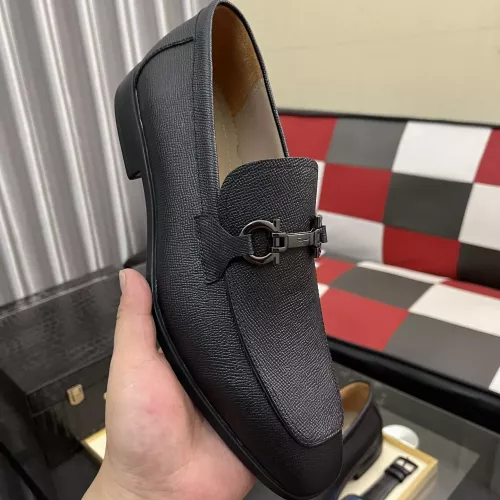 Cheap Salvatore Ferragamo Leather Shoes For Men #1381467 Replica Wholesale [$108.00 USD] [ITEM#1381467] on Replica Salvatore Ferragamo Leather Shoes