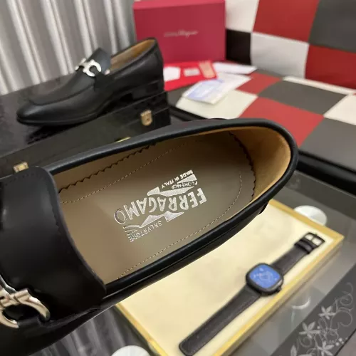Cheap Salvatore Ferragamo Leather Shoes For Men #1381468 Replica Wholesale [$108.00 USD] [ITEM#1381468] on Replica Salvatore Ferragamo Leather Shoes