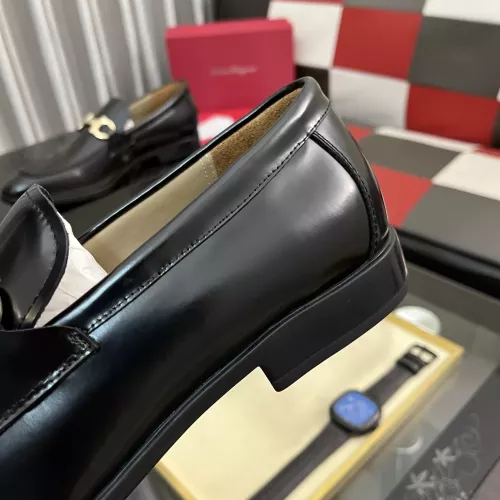 Cheap Salvatore Ferragamo Leather Shoes For Men #1381469 Replica Wholesale [$108.00 USD] [ITEM#1381469] on Replica Salvatore Ferragamo Leather Shoes