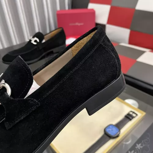 Cheap Salvatore Ferragamo Leather Shoes For Men #1381470 Replica Wholesale [$108.00 USD] [ITEM#1381470] on Replica Salvatore Ferragamo Leather Shoes
