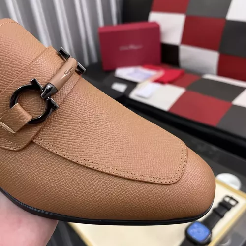 Cheap Salvatore Ferragamo Leather Shoes For Men #1381471 Replica Wholesale [$108.00 USD] [ITEM#1381471] on Replica Salvatore Ferragamo Leather Shoes