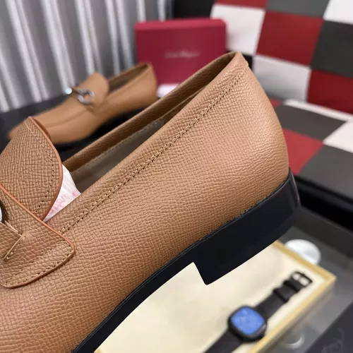 Cheap Salvatore Ferragamo Leather Shoes For Men #1381471 Replica Wholesale [$108.00 USD] [ITEM#1381471] on Replica Salvatore Ferragamo Leather Shoes