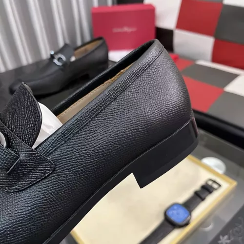 Cheap Salvatore Ferragamo Leather Shoes For Men #1381472 Replica Wholesale [$108.00 USD] [ITEM#1381472] on Replica Salvatore Ferragamo Leather Shoes
