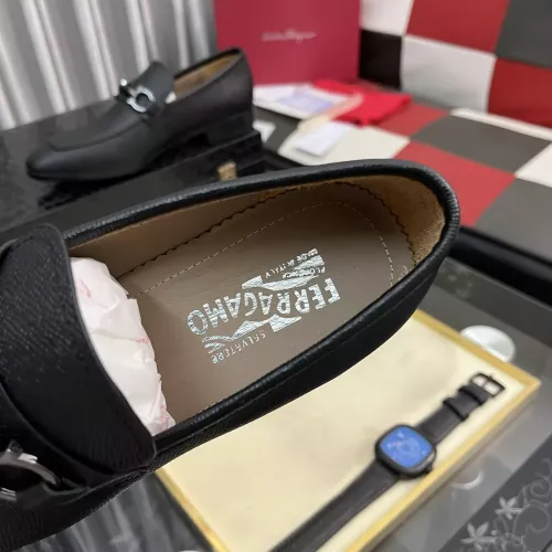Cheap Salvatore Ferragamo Leather Shoes For Men #1381472 Replica Wholesale [$108.00 USD] [ITEM#1381472] on Replica Salvatore Ferragamo Leather Shoes