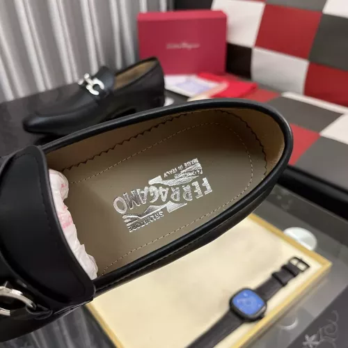 Cheap Salvatore Ferragamo Leather Shoes For Men #1381473 Replica Wholesale [$108.00 USD] [ITEM#1381473] on Replica Salvatore Ferragamo Leather Shoes