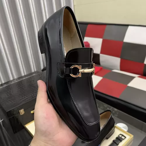 Cheap Salvatore Ferragamo Leather Shoes For Men #1381474 Replica Wholesale [$108.00 USD] [ITEM#1381474] on Replica Salvatore Ferragamo Leather Shoes