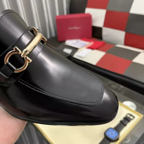 Cheap Salvatore Ferragamo Leather Shoes For Men #1381474 Replica Wholesale [$108.00 USD] [ITEM#1381474] on Replica Salvatore Ferragamo Leather Shoes