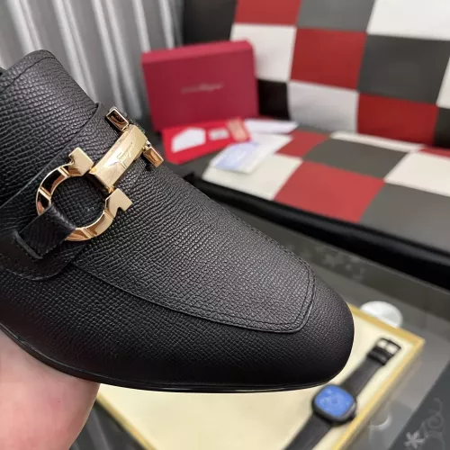 Cheap Salvatore Ferragamo Leather Shoes For Men #1381476 Replica Wholesale [$108.00 USD] [ITEM#1381476] on Replica Salvatore Ferragamo Leather Shoes