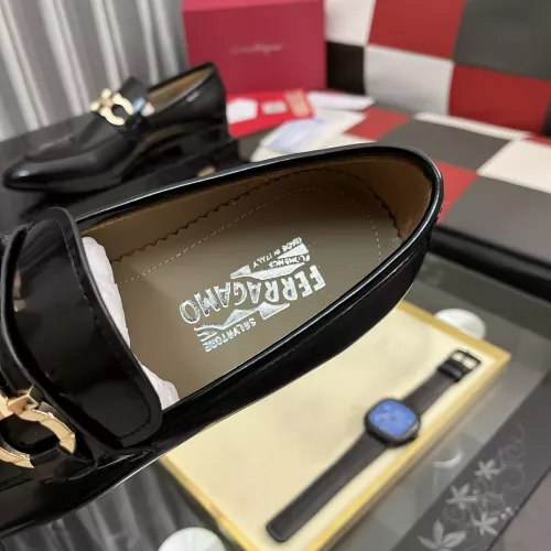 Cheap Salvatore Ferragamo Leather Shoes For Men #1381478 Replica Wholesale [$108.00 USD] [ITEM#1381478] on Replica Salvatore Ferragamo Leather Shoes