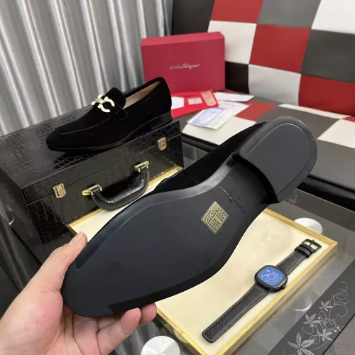 Cheap Salvatore Ferragamo Leather Shoes For Men #1381479 Replica Wholesale [$108.00 USD] [ITEM#1381479] on Replica Salvatore Ferragamo Leather Shoes