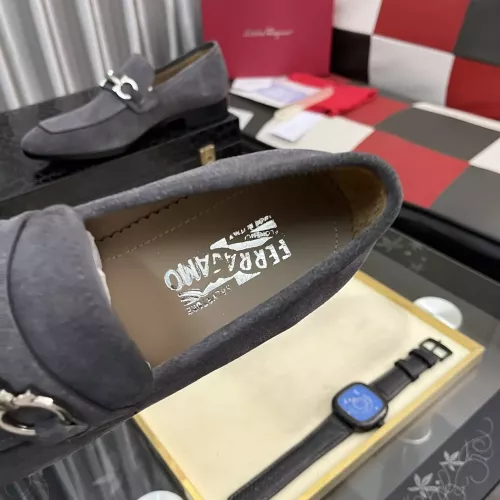 Cheap Salvatore Ferragamo Leather Shoes For Men #1381480 Replica Wholesale [$108.00 USD] [ITEM#1381480] on Replica Salvatore Ferragamo Leather Shoes