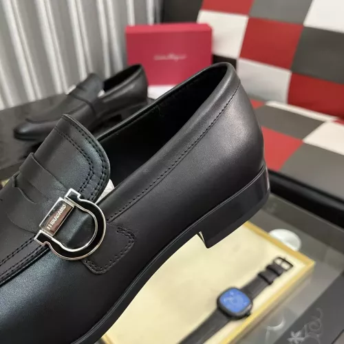 Cheap Salvatore Ferragamo Leather Shoes For Men #1381484 Replica Wholesale [$108.00 USD] [ITEM#1381484] on Replica Salvatore Ferragamo Leather Shoes