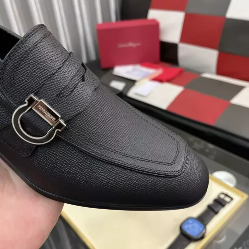 Cheap Salvatore Ferragamo Leather Shoes For Men #1381485 Replica Wholesale [$108.00 USD] [ITEM#1381485] on Replica Salvatore Ferragamo Leather Shoes