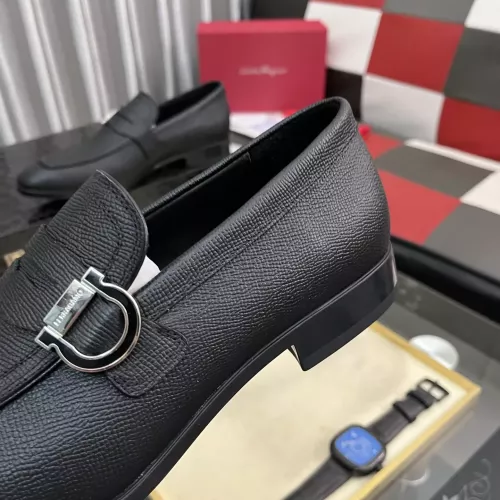 Cheap Salvatore Ferragamo Leather Shoes For Men #1381485 Replica Wholesale [$108.00 USD] [ITEM#1381485] on Replica Salvatore Ferragamo Leather Shoes
