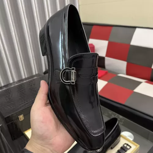Cheap Salvatore Ferragamo Leather Shoes For Men #1381486 Replica Wholesale [$108.00 USD] [ITEM#1381486] on Replica Salvatore Ferragamo Leather Shoes