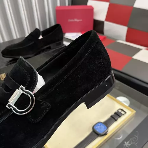 Cheap Salvatore Ferragamo Leather Shoes For Men #1381487 Replica Wholesale [$108.00 USD] [ITEM#1381487] on Replica Salvatore Ferragamo Leather Shoes