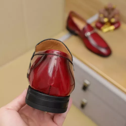 Cheap Salvatore Ferragamo Leather Shoes For Men #1381488 Replica Wholesale [$88.00 USD] [ITEM#1381488] on Replica Salvatore Ferragamo Leather Shoes