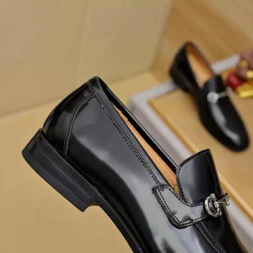 Cheap Salvatore Ferragamo Leather Shoes For Men #1381489 Replica Wholesale [$88.00 USD] [ITEM#1381489] on Replica Salvatore Ferragamo Leather Shoes