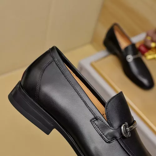 Cheap Salvatore Ferragamo Leather Shoes For Men #1381490 Replica Wholesale [$88.00 USD] [ITEM#1381490] on Replica Salvatore Ferragamo Leather Shoes