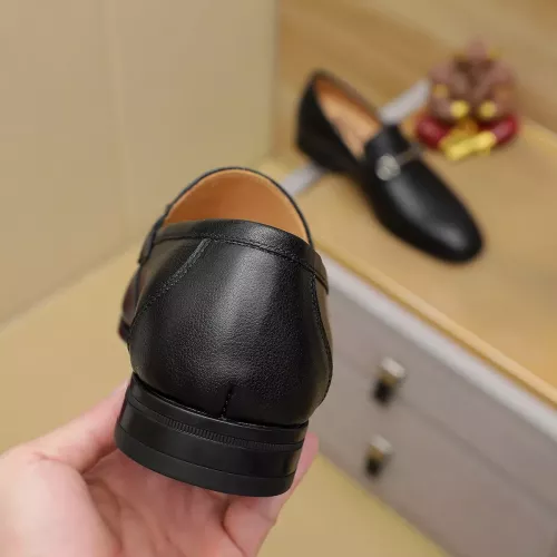 Cheap Salvatore Ferragamo Leather Shoes For Men #1381491 Replica Wholesale [$88.00 USD] [ITEM#1381491] on Replica Salvatore Ferragamo Leather Shoes