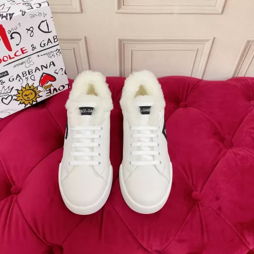 Cheap Dolce &amp; Gabbana D&amp;G Casual Shoes For Women #1381520 Replica Wholesale [$112.00 USD] [ITEM#1381520] on Replica Dolce &amp; Gabbana D&amp;G Casual Shoes