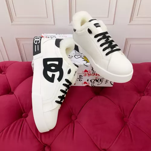 Cheap Dolce &amp; Gabbana D&amp;G Casual Shoes For Women #1381529 Replica Wholesale [$118.00 USD] [ITEM#1381529] on Replica Dolce &amp; Gabbana D&amp;G Casual Shoes