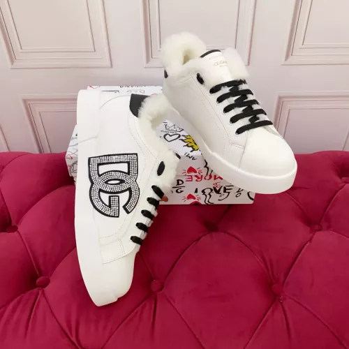 Cheap Dolce &amp; Gabbana D&amp;G Casual Shoes For Women #1381536 Replica Wholesale [$122.00 USD] [ITEM#1381536] on Replica Dolce &amp; Gabbana D&amp;G Casual Shoes