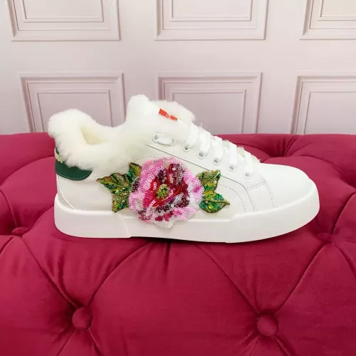 Cheap Dolce &amp; Gabbana D&amp;G Casual Shoes For Women #1381539 Replica Wholesale [$125.00 USD] [ITEM#1381539] on Replica Dolce &amp; Gabbana D&amp;G Casual Shoes