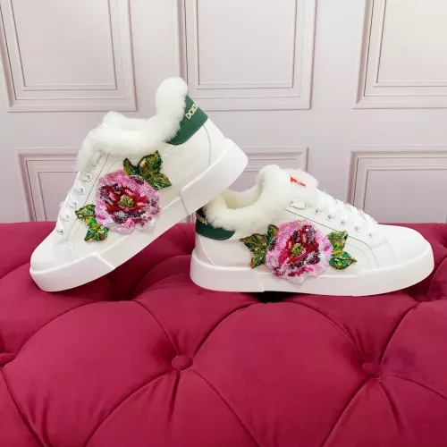 Cheap Dolce &amp; Gabbana D&amp;G Casual Shoes For Women #1381539 Replica Wholesale [$125.00 USD] [ITEM#1381539] on Replica Dolce &amp; Gabbana D&amp;G Casual Shoes