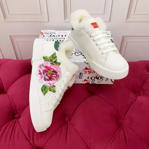 Cheap Dolce &amp; Gabbana D&amp;G Casual Shoes For Women #1381539 Replica Wholesale [$125.00 USD] [ITEM#1381539] on Replica Dolce &amp; Gabbana D&amp;G Casual Shoes
