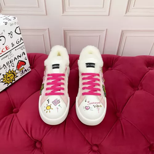 Cheap Dolce &amp; Gabbana D&amp;G Casual Shoes For Women #1381540 Replica Wholesale [$125.00 USD] [ITEM#1381540] on Replica Dolce &amp; Gabbana D&amp;G Casual Shoes