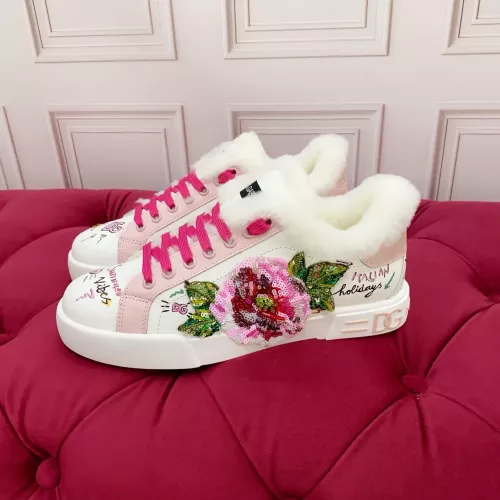 Cheap Dolce &amp; Gabbana D&amp;G Casual Shoes For Women #1381540 Replica Wholesale [$125.00 USD] [ITEM#1381540] on Replica Dolce &amp; Gabbana D&amp;G Casual Shoes