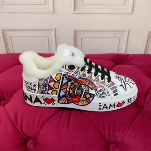 Cheap Dolce &amp; Gabbana D&amp;G Casual Shoes For Women #1381545 Replica Wholesale [$125.00 USD] [ITEM#1381545] on Replica Dolce &amp; Gabbana D&amp;G Casual Shoes
