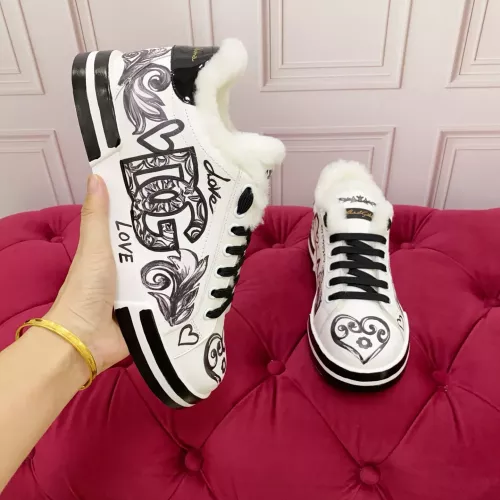 Cheap Dolce &amp; Gabbana D&amp;G Casual Shoes For Women #1381547 Replica Wholesale [$125.00 USD] [ITEM#1381547] on Replica Dolce &amp; Gabbana D&amp;G Casual Shoes