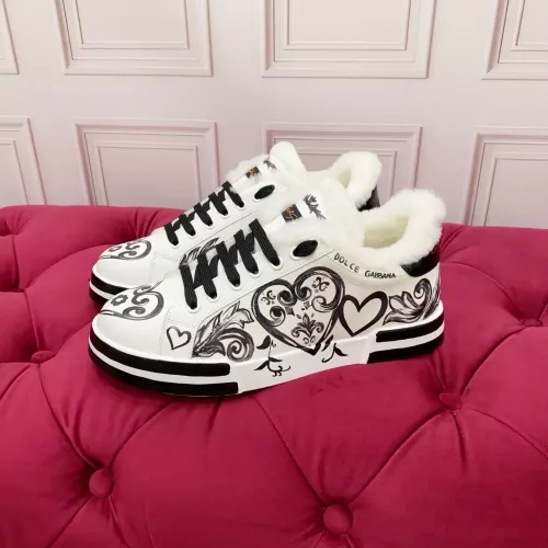 Cheap Dolce &amp; Gabbana D&amp;G Casual Shoes For Women #1381547 Replica Wholesale [$125.00 USD] [ITEM#1381547] on Replica Dolce &amp; Gabbana D&amp;G Casual Shoes