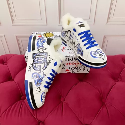 Cheap Dolce &amp; Gabbana D&amp;G Casual Shoes For Men #1381548 Replica Wholesale [$125.00 USD] [ITEM#1381548] on Replica Dolce &amp; Gabbana D&amp;G Casual Shoes